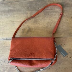 New with tags Orange Parfois Shoulder bag, imitation leather